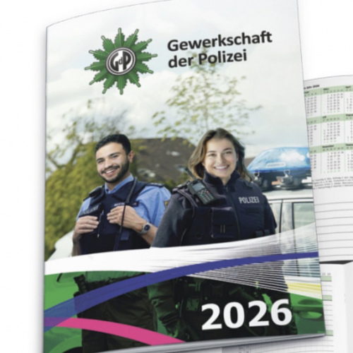 GdP-Taschenkalender 2026 