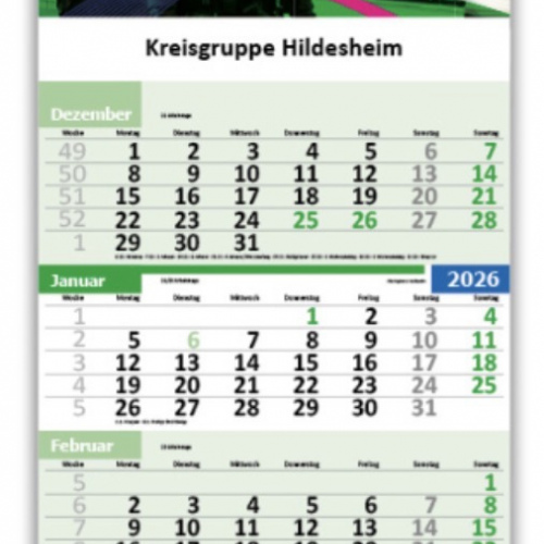 GdP-Wandkalender 2026